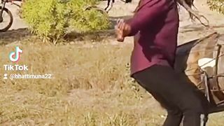 Wonderful dance on dhol