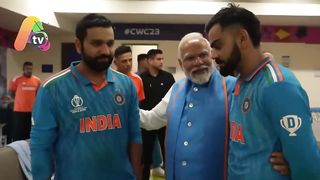 PM Modi Virat Kohli Rohet Sharma Funny Video