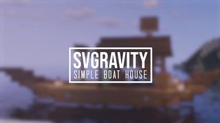 Minecraft _ How to build a Boat House [ Small & Simple ]