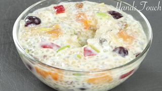 Sago Fruit dessert with 1/2 Litre milk