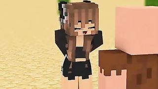 HELP_Herobrine_Sculpt_a_Cute_Girl__Bones_-_Imagine_Dragons__#shortvideo_#minecraftshorts__#fypシ(360p).