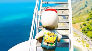 GTA 5 Epic Ragdolls_gta 5 epic ragdolls spiderman #238 ( Euphoria Physics, Funny Moments) #shorts.