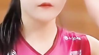 beautiful angel from korea volleyball player