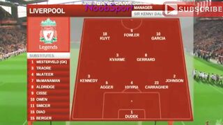 legend LIVERPOOL VS AC MILAN - Legendary soccer player