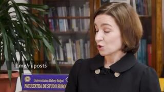 Президент Молдови поставила русню на місце
