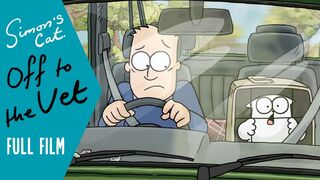 (click ad)Off to the Vet (Full Film in COLOUR) I A Simon’s Cat SPECIAL