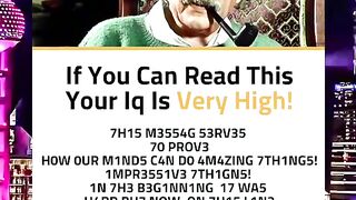 Only 90%of people can tead this