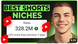 10 YouTube Shorts Niches To Get a LOT of Views FAST