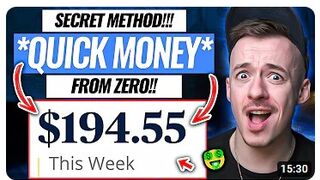 ($300+!) How To Make Money QUICK MONEY Online Starting From ZERO (Make Money Online FAST)