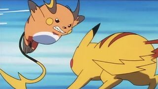 Pikachu vs. Raichu! | Pokémon: Indigo League
