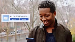 Gid send an atheist afrriend request