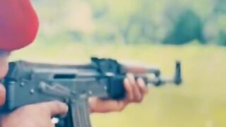 Sri Lanka Army Commando shoot
