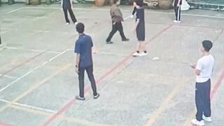 funny, wrong kick the ball????