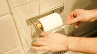 Toilet Paper Tape Prank || How to fool your friend