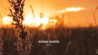 Verse 65-67 ll Sura Yasin