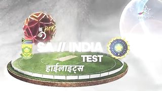 A Flurry Of Wickets Highlights Day 1 of the Cape Town Test - SA v IND.