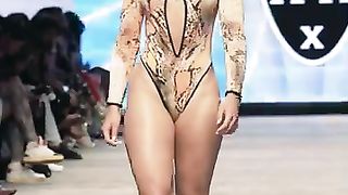 Alexandra Lenarchyk Slow Motion Mister Triple X - Miami Swim Week 23 Powered By Art Hearts Fashion