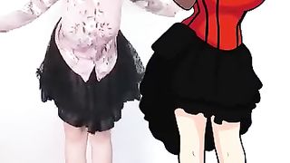 ????_Foxy_2D_VS_3D(360p).