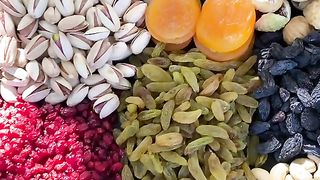 Tasty dry fruits