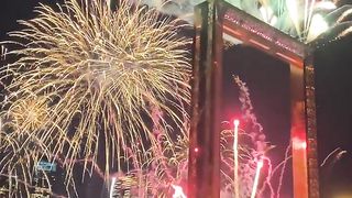 Dubai Frame Fireworks 2024