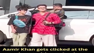 Aamir Khan gets clicked at the airport with son Azad #aamirkhan #short #shorts #trending #viral #bollywood #viralshorts