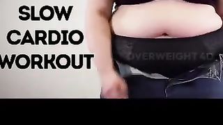 3 weeks slow cardio workout for losing beely fat