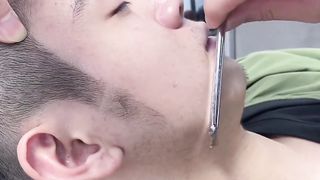 Chinese beard cutting