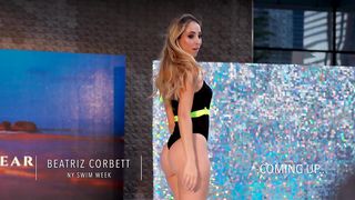 Beatriz Corbett in slow motion 4k ｜ New York swim week 2024