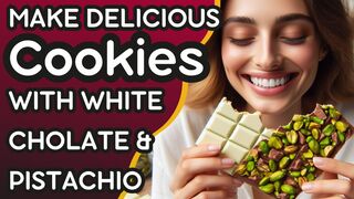 How To Cook Cookies With White Chocolate, Pistachio & Raspberry | Holidays Special Dinner