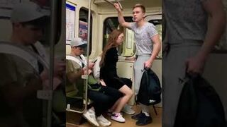 American bodybuilder subway prank VIDEO funny reaction tiktok meme 2