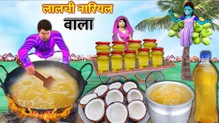 Lalchi Coconut Oil Wala Pure Handmade Oil Hindi Kahaniya Moral Stories Bedtime Stories Funny Comedy