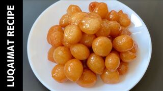 Luqaimat Recipe_Arabic Sweet Recipe_ How to maje Luqaumat_Arabian Dessert Loukoumades