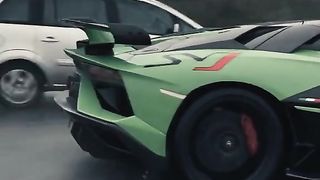 Rain Aventador Race