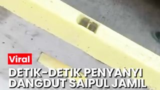 Detik - detik Saipul Jamil di tangkap polisi