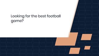 The best football game in 2023