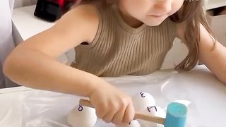 Необычное занятие для малышей