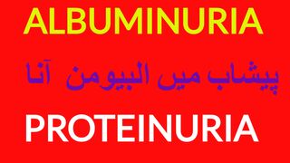 ALBUMINURIA  - PROTEINURA   KA TREATMENT