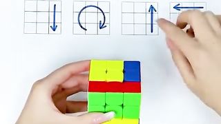 Brain Teaser Magic IQ Cube Puzzle Game Toy 3x3x3- , simple Tricks IQ Cube puzzles