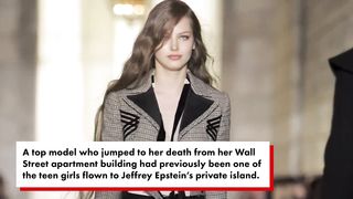 Model who jumped to her death from Wall St. building had flown on Epstein’s jet as a teen: court doc