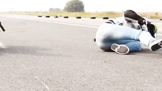 Bike in Speed and Action