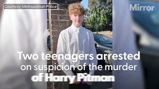 Harry Pitman: Two boys arrested on suspicion of murder after New Year's Eve stabbing