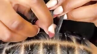 How To Start Knotless Braids