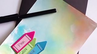 Diy teacher's day card
