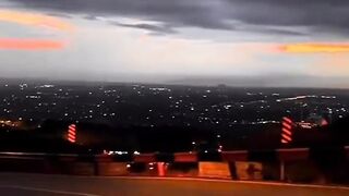 Monal Restaurant Night Road View Islamabad