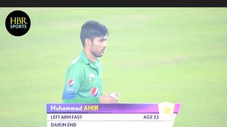 Amir Magical Spell aginst India Asia Cup 2016. #fastbowler #bowling #wickets #mamir