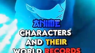 Anime character world records