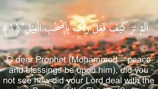 Surah Al-Fil #surahfil #surahfeel #tilawah #aawrites_1 #aawrites_11 #aawrites_1shorts #aawrites_1reels #fypシ #quran #viral