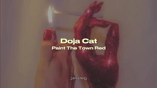 Doja Cat - Paint The Town Red [español + lyrics]