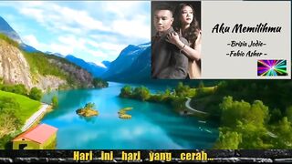 ZBLOK Brisia Jodie, Fabio Asher - Aku Memilihmu ( Lirik Lagu )-F