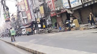 Raja Bazar Morning Time Rawalpindi